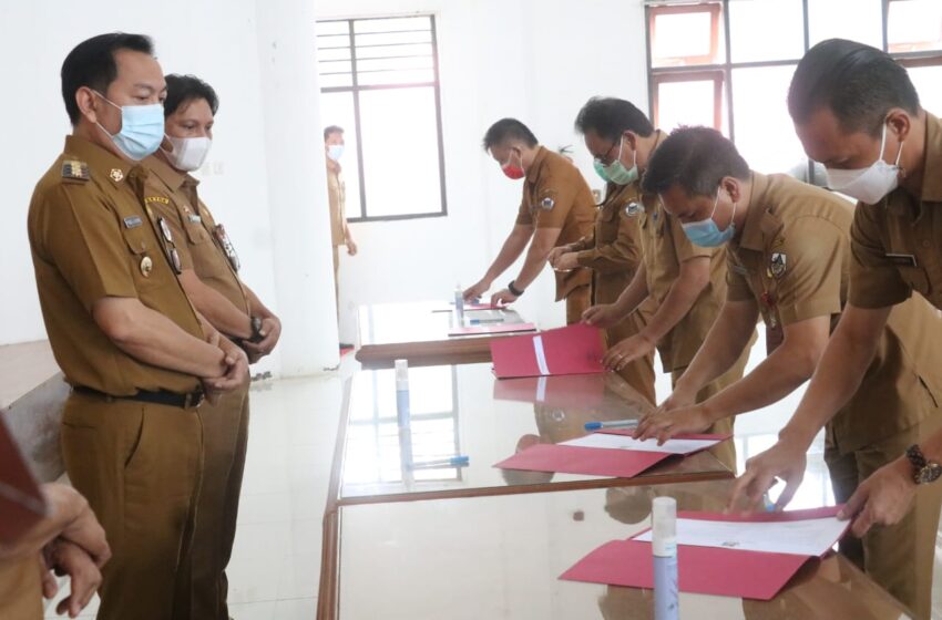  Teken Pakta Integritas, Jajaran Pemkot Tomohon Sepakat Tak Korupsi