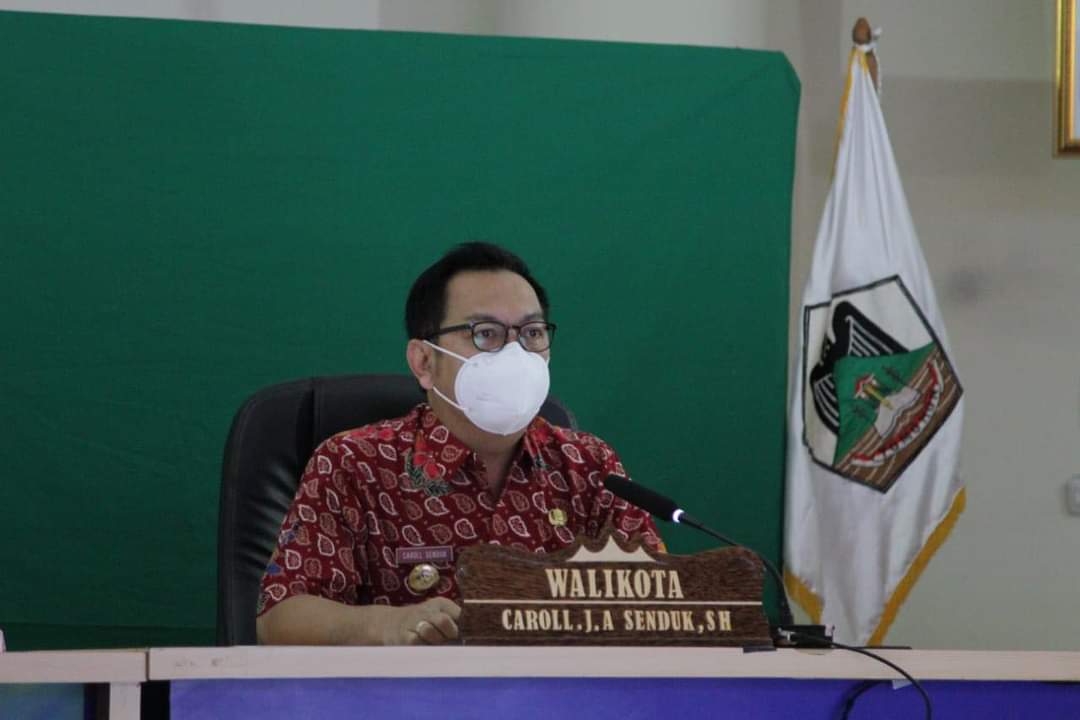 Walikota Paparkan RAP SDM Kota Tomohon 2022 - 2024 ke BPSDM Kemendagri