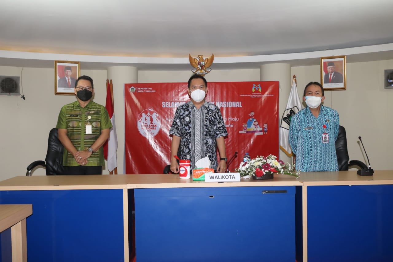 Pemkot Tomohon Peduli dan Lindungi Hak Anak