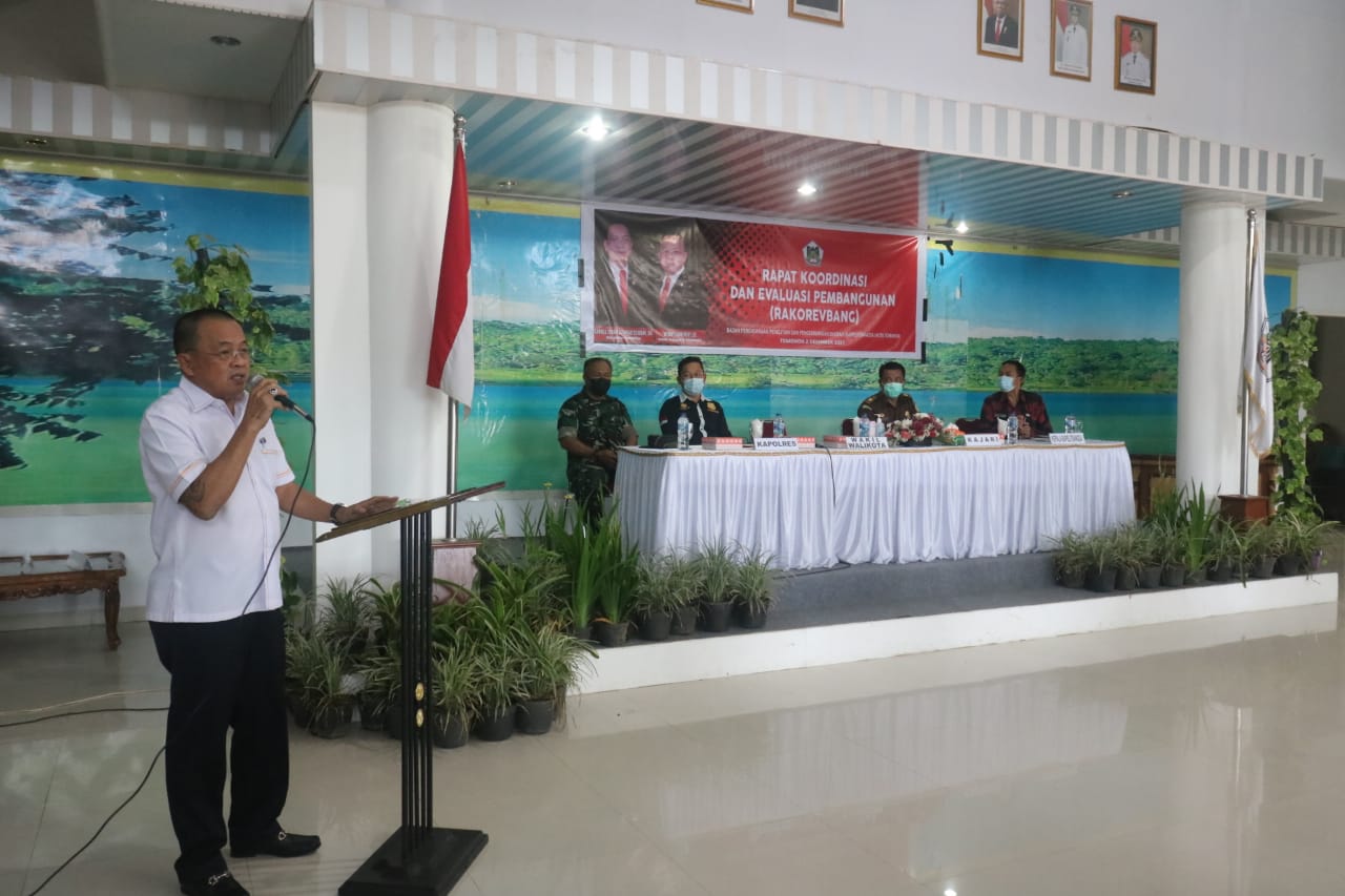 Di Rakorev Pemkot, Wakil Walikota Minta Semua Waspada Musim Penghujan