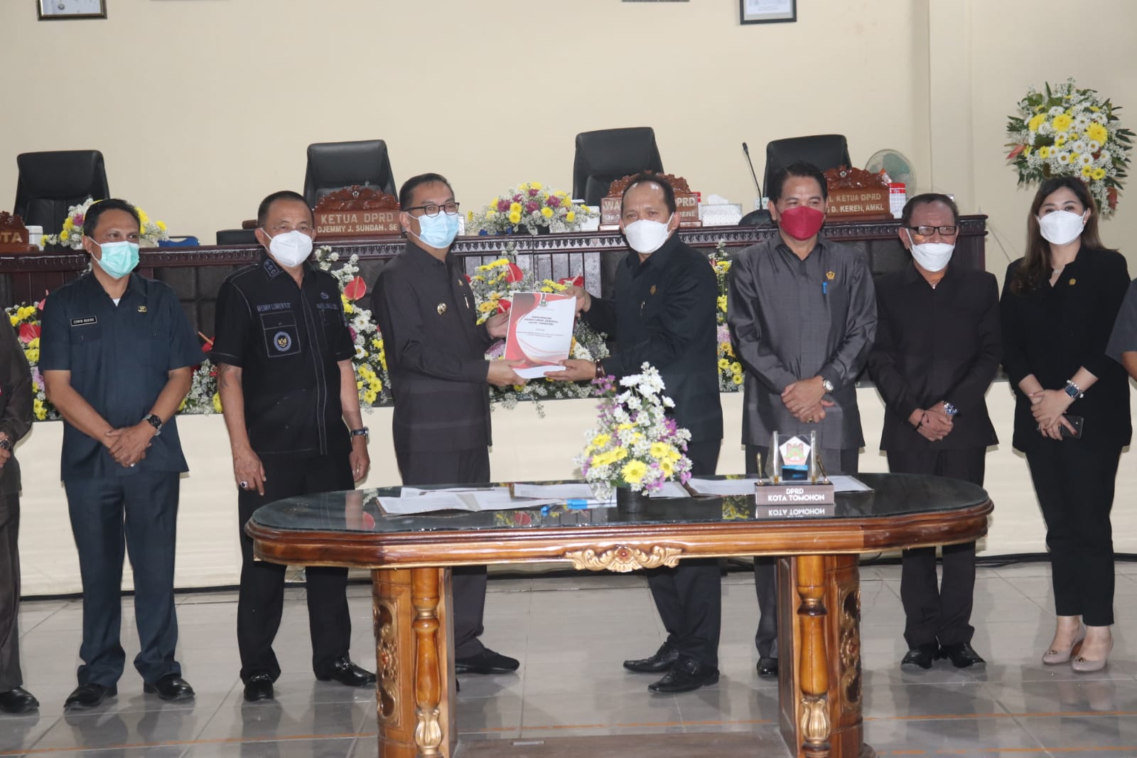 Akhirnya Pemkot DPRD Sepakati Ranperda APBD 2022