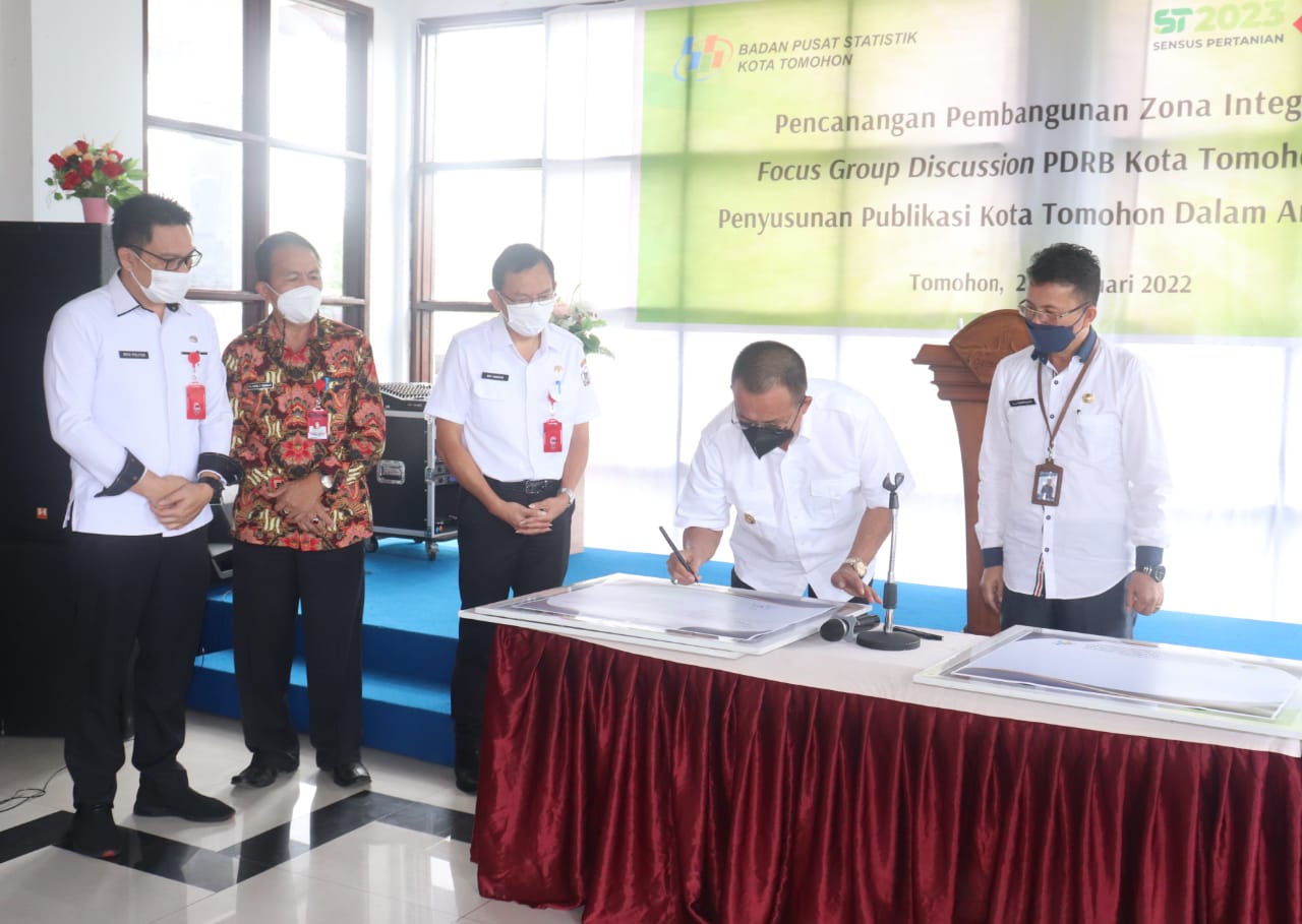 Pemkot - BPS Tomohon Canangkan WBK dan WBBM Untuk Pencegahan Korupsi