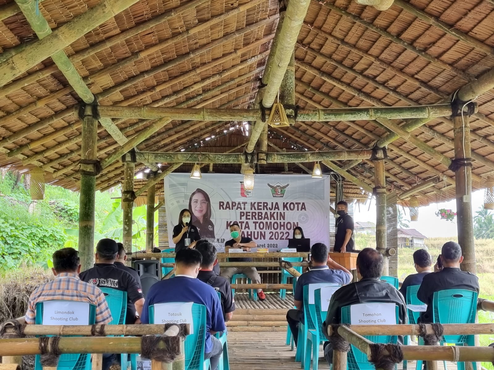 Gelar Rapat Kerja di Awal Tahun, KONI : Perbakin Tomohon Patut Jadi Contoh Panutan