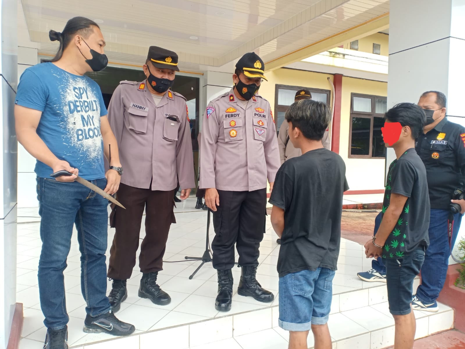 Tersangka Penikaman Rekan Miras di Tumatantang Dipatuk Tim Totosik