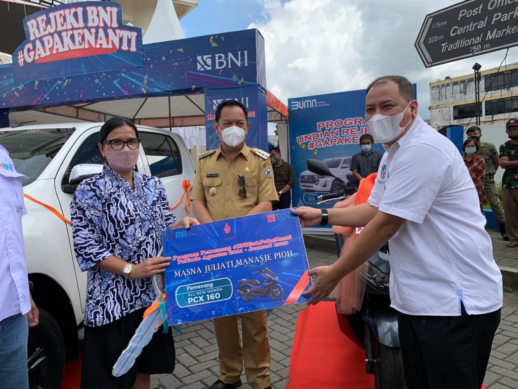 Walikota Minta BNI dan Bank Lain Berikan Kontribusi dalam Menunjang Pembangunan