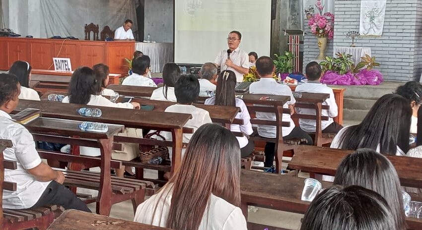  Senator SBANL Beri Pemahaman Soal Politik dan Ekonomi dalam Pelayanan Gereja ke Pelsus Wilayah Mapanget Dua