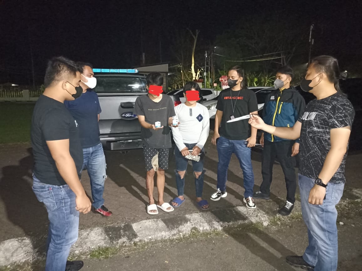 Kedapatan "Fly" Ehabond dan Bawa Sajam, ABG Matani Diamankan Tim Anti Bandit