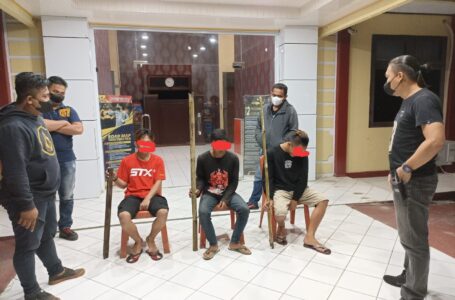 Tiga Pemuda Diamankan Tim Anti Bandit Totosik Usai Melakukan Perusakan Kendaraan