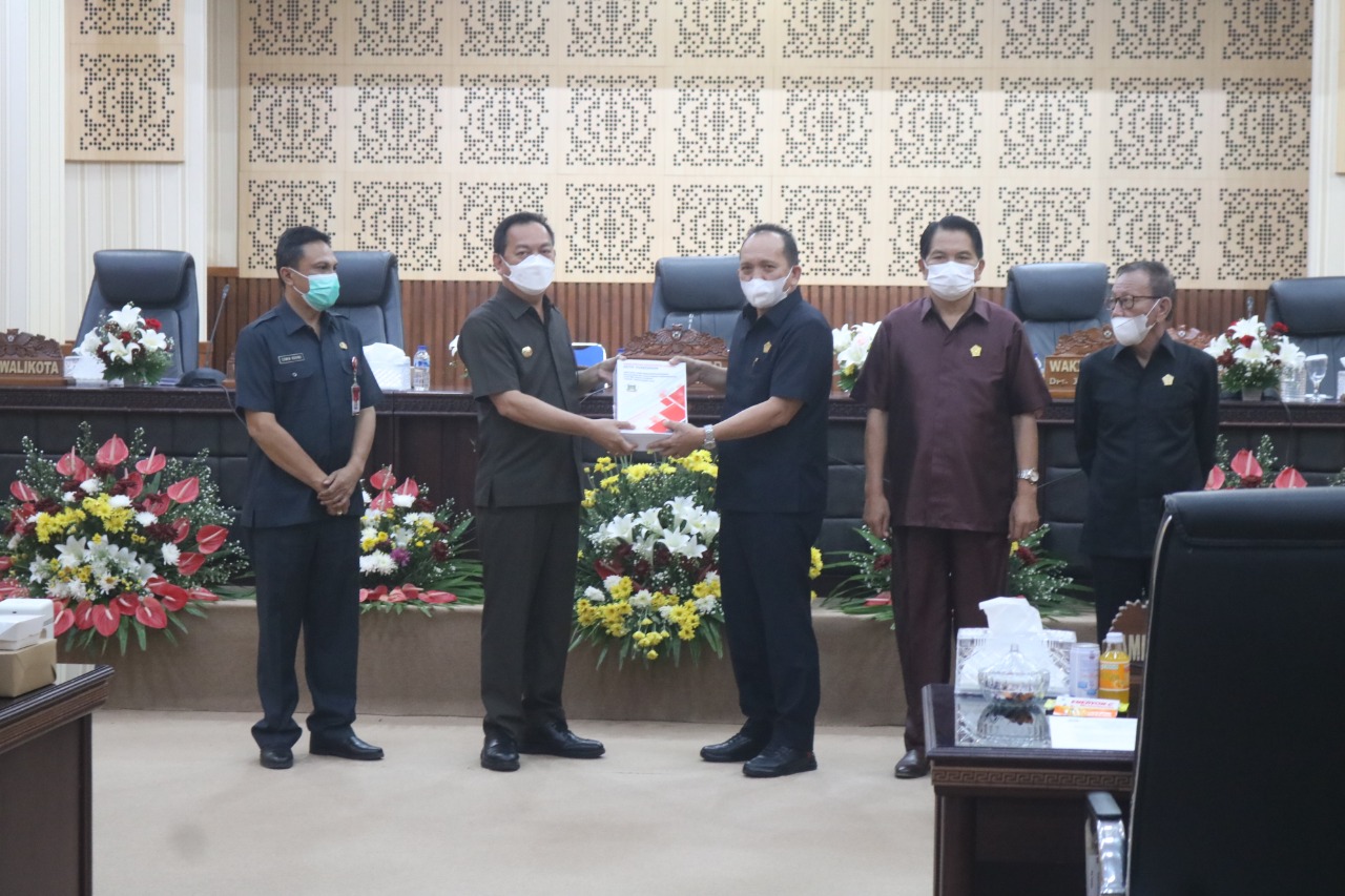 Pemkot - DPRD Sinergikan Ranperda Pertanggungjawaban APBD 2021 dan Ranperda Pengelolaan Keuangan Daerah