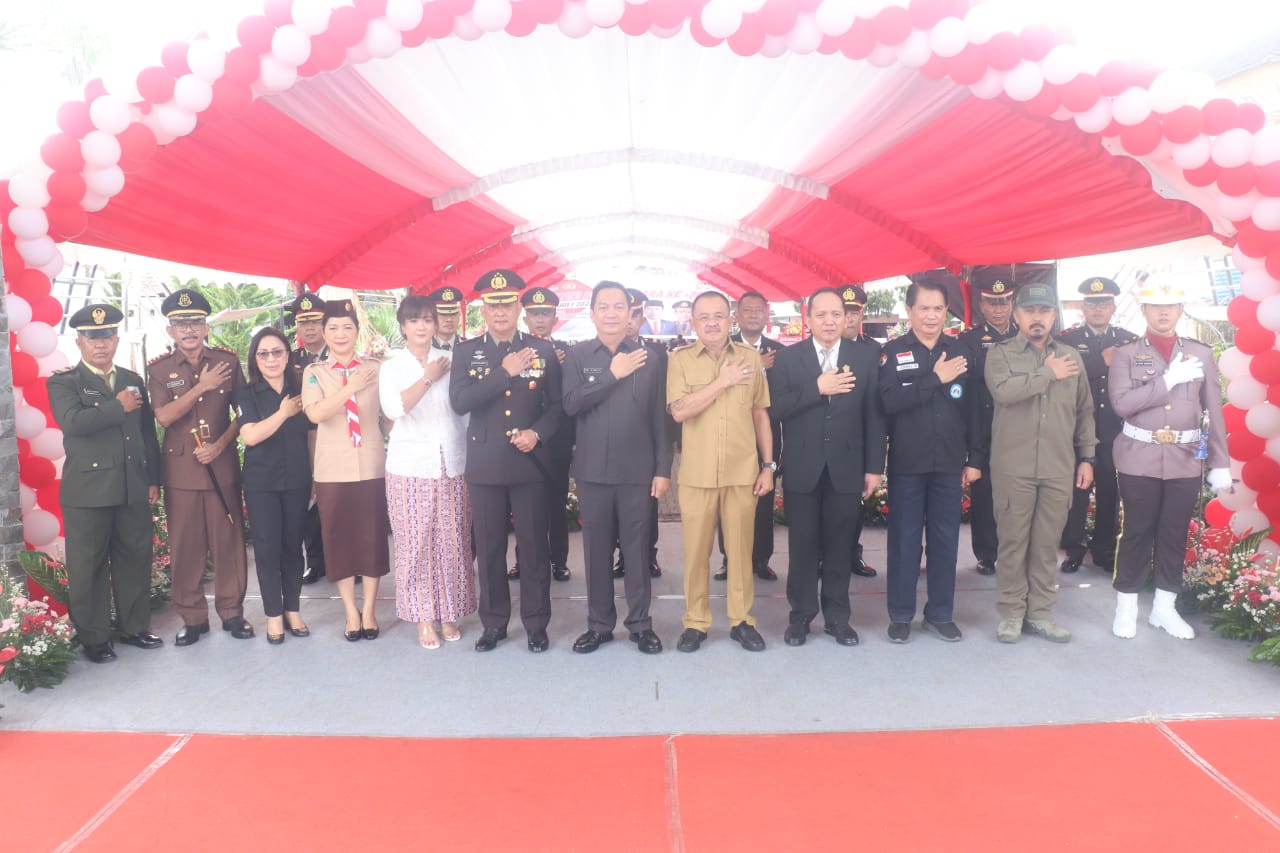 Walikota, Wawali dan Jajaran Turut Semarakkan HUT Bhayangkara Ke - 76