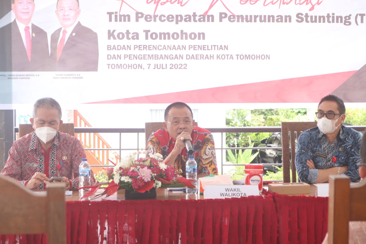 Stunting Jadi Program Khusus Pemkot Tomohon