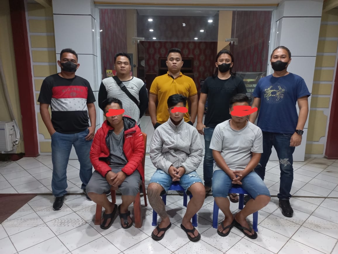 Aniaya Rekan Sendiri, Tiga Pria Diringkus Tim Anti Bandit