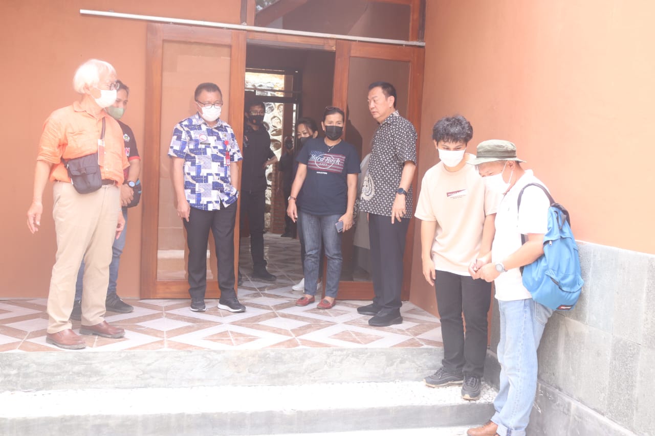 Tim Konsultan Minamiboso - Walikota Tomohon Tinjau Langsung Wisata Air Panas Lahendong