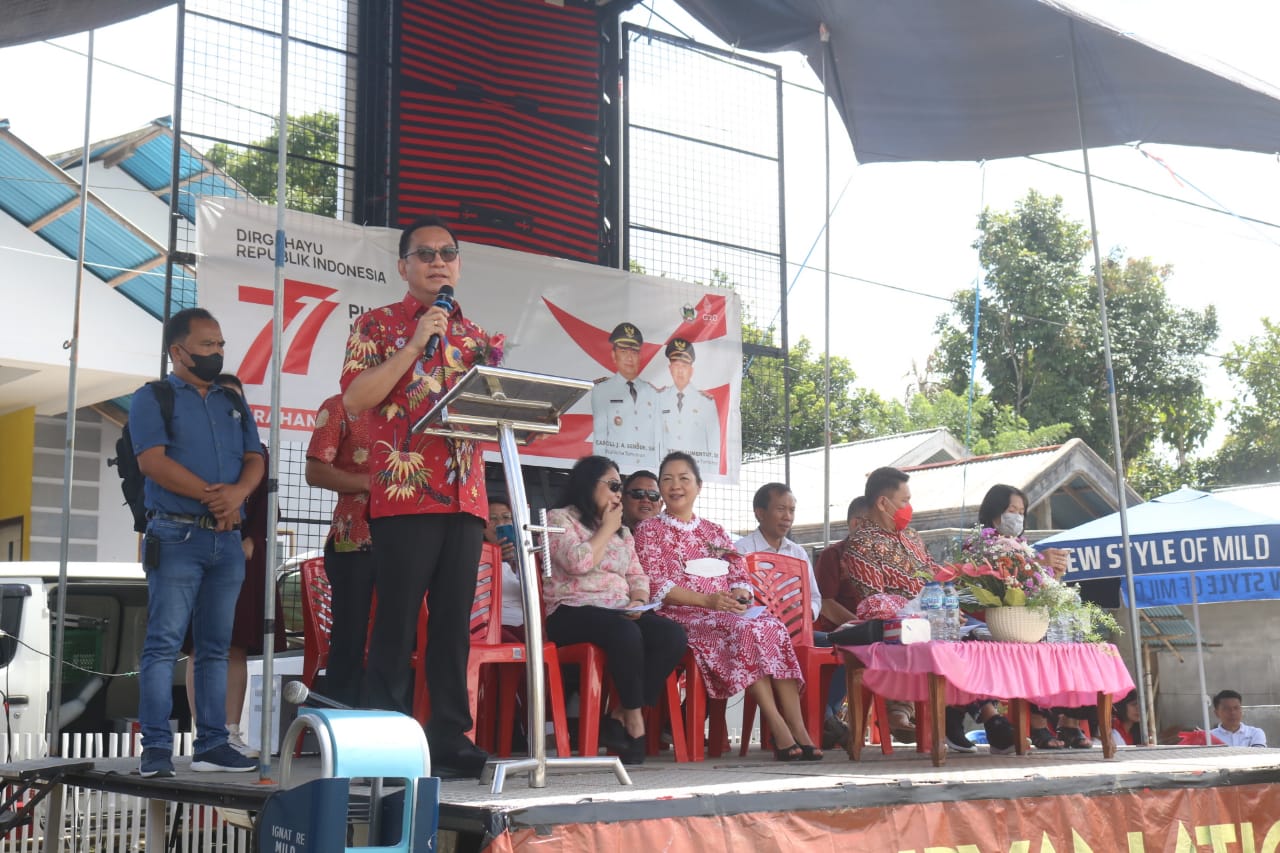 Pesta Rakyat Kelurahan Tumatantang Berlangsung Semarak