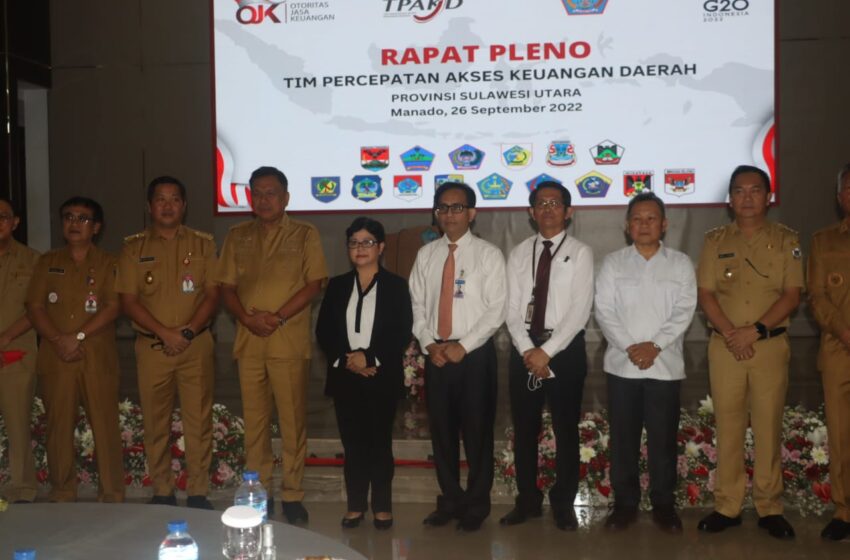  Walikota Caroll Senduk Hadiri Rapat Pleno Tim Percepatan Akses Keuangan Daerah (TPAKD) Sulut 2022