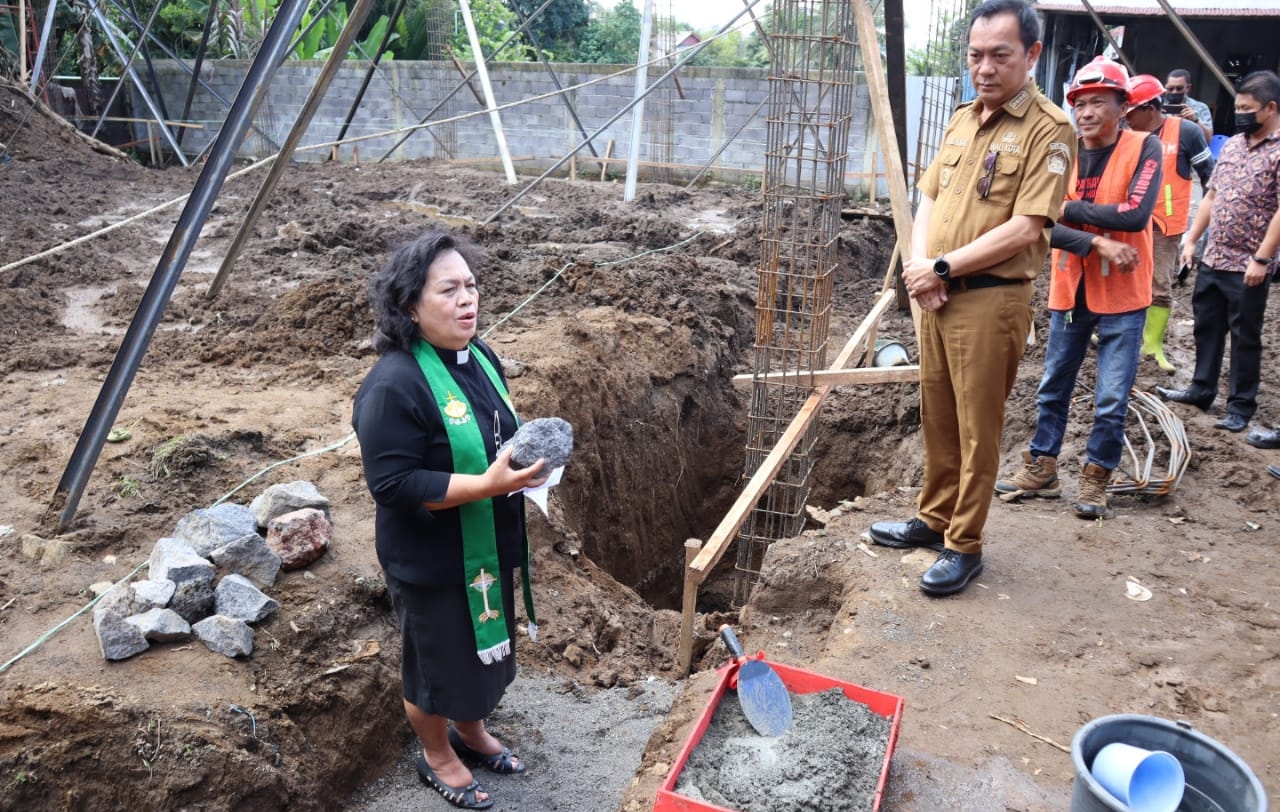 Walikota Harap GOR Mini Tomohon Utara Bisa Termanfaatkan Bagi Warga