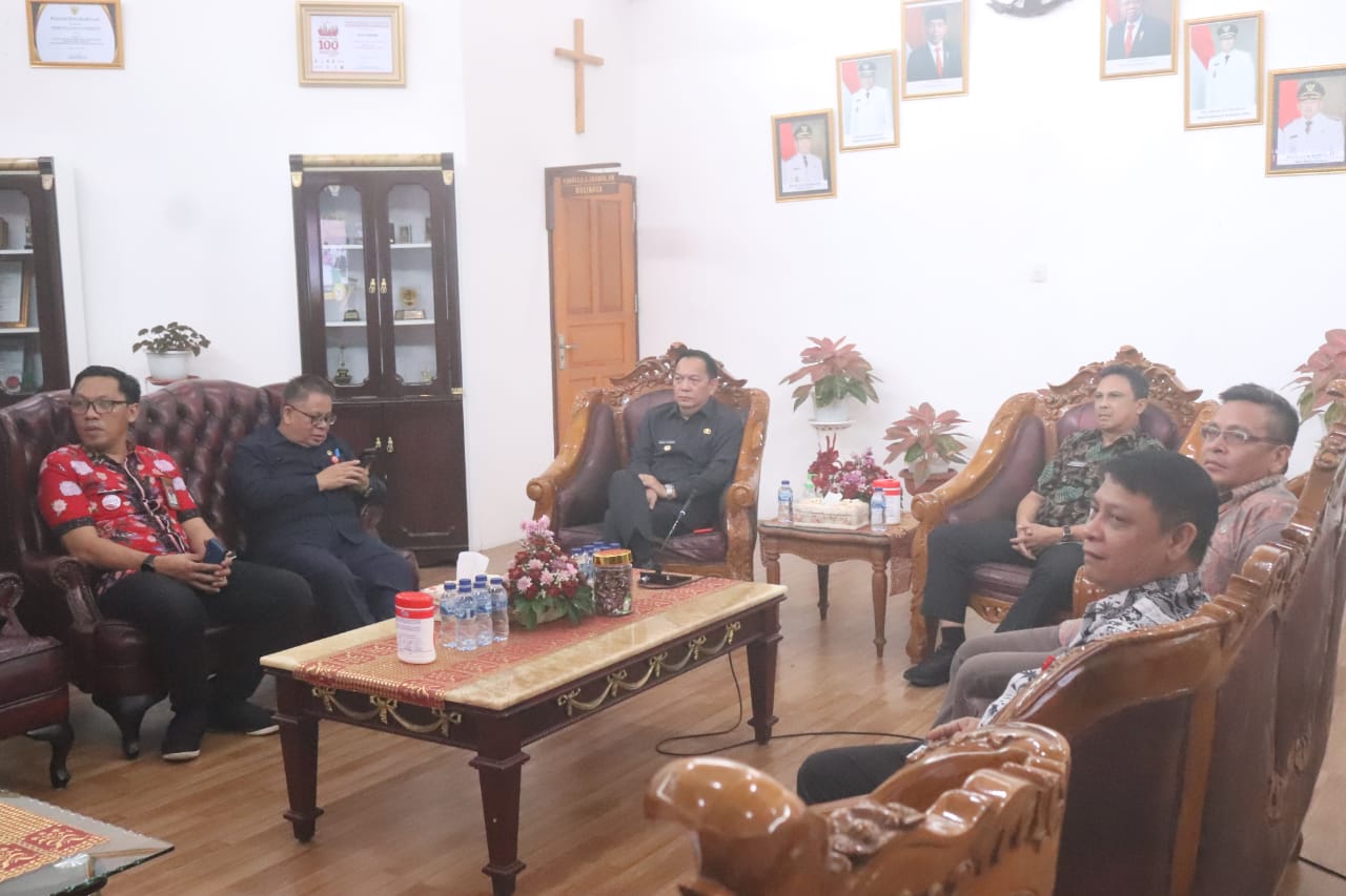 Walikota Tomohon Ikuti Entry Meeting Pemeriksaan LKPD oleh BPK Provinsi