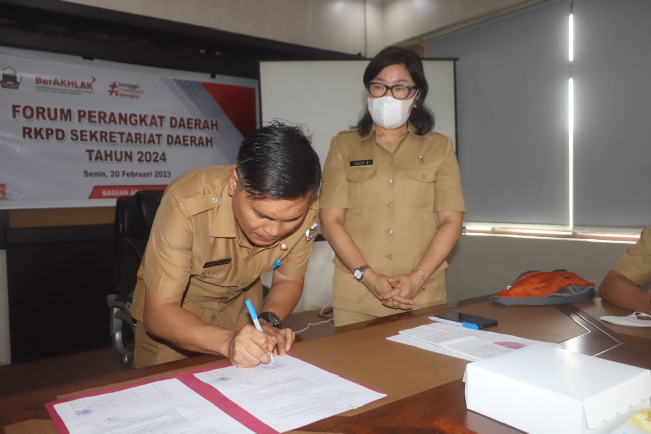 Forum Perangkat Daerah Tomohon Sepakati Kerjasama sebagai Media Komunikasi