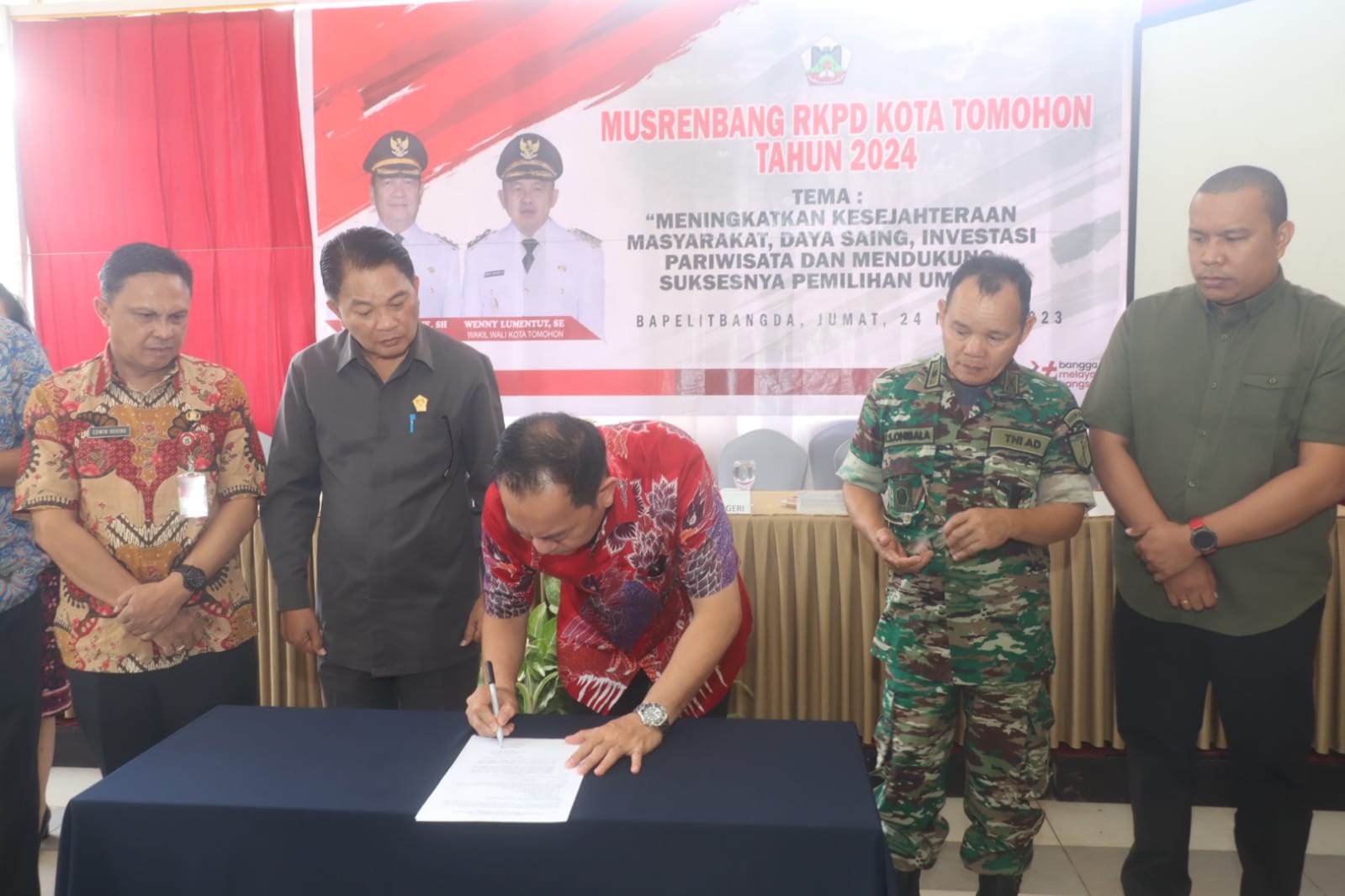 Caroll Senduk Tegaskan RKPD 2024 Tetap Fokus di Visi Misi "Tomohon Maju, Berdaya Saing dan Sejahtera”