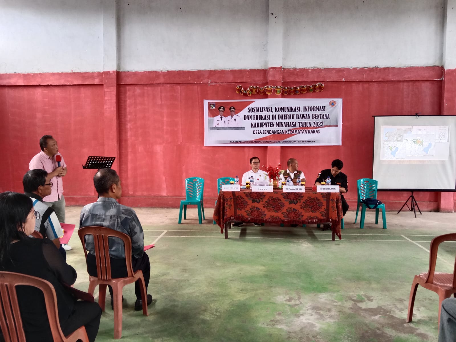 Sosialisasi Penanggulangan Bencana, BPBD Minahasa Gandeng Ahli Kebencanaan