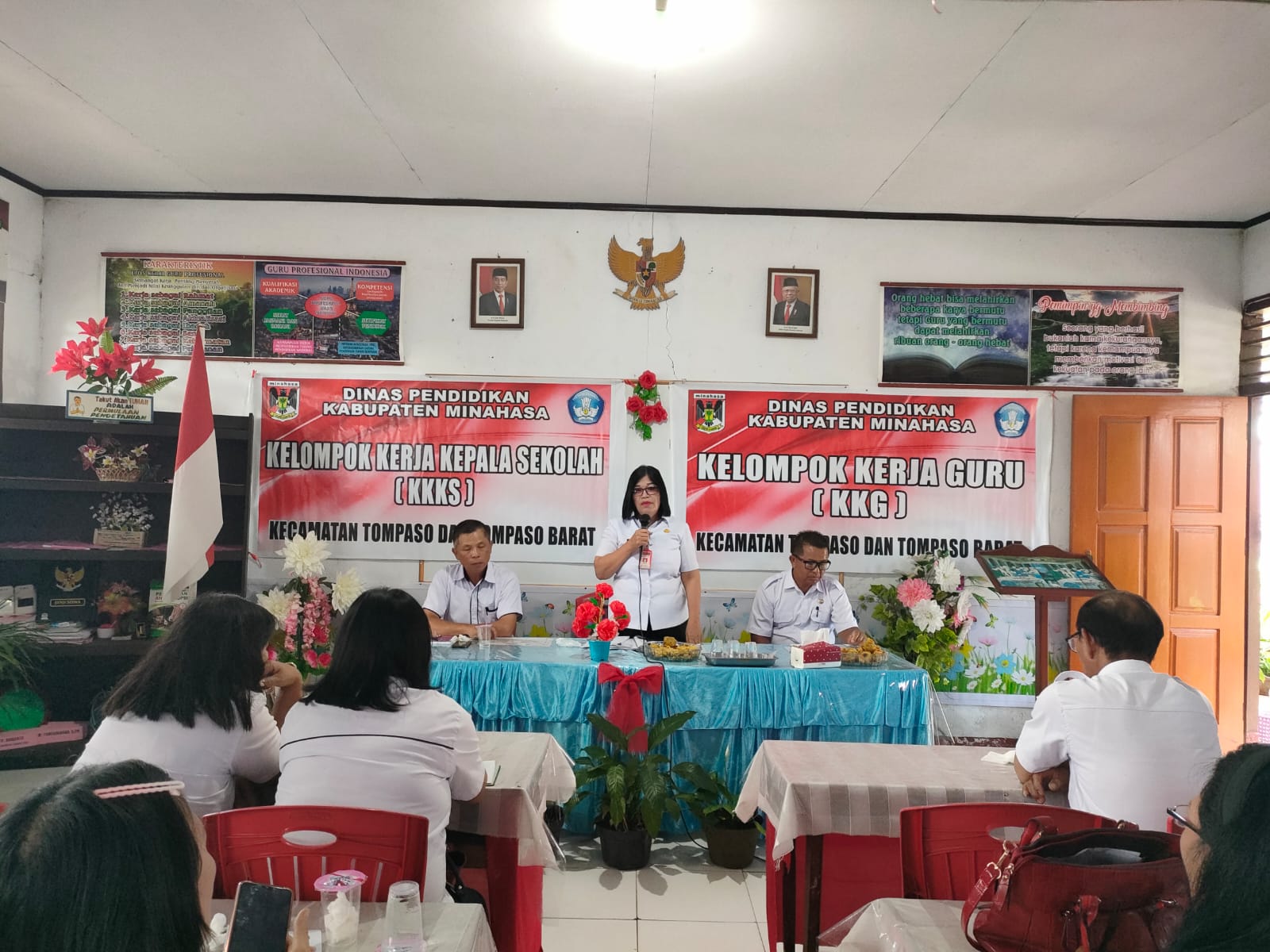 Kegiatan KKG KKKS se- Kecamatan Tompaso Raya Digelar di SD Negeri Tonsewer