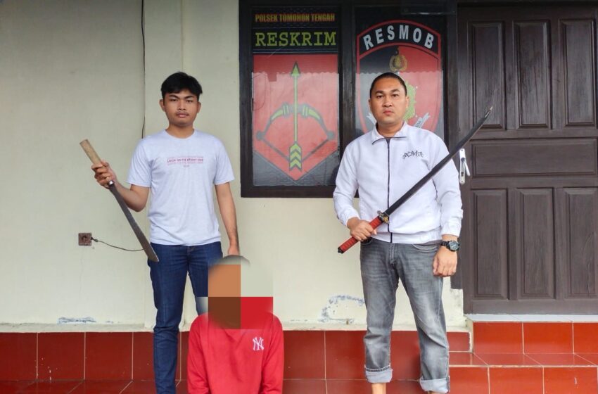  Diduga Sering Melakukan “Parafilia”, Pemuda Asal Maluku Tenggara Diciduk Polisi bersama Samurai dan Parang