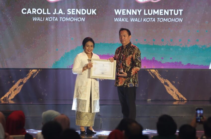  Tomohon Kembali Raih Penghargaan Kota Layak Anak 2023