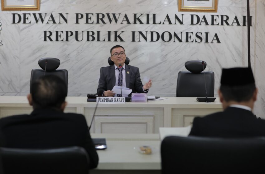  Dianggap Teruji, Senator Stefanus Liow Pimpin Rapat Gugus Sulawesi Gantikan Pimpinan DPD RI