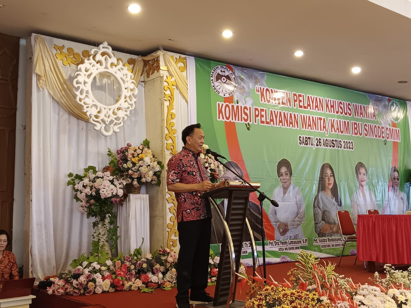 Walikota Tomohon Harapkan Konven Pelsus Wanita Sinode GMIM dapat Wujudkan Eksistensi Sin-Hodos