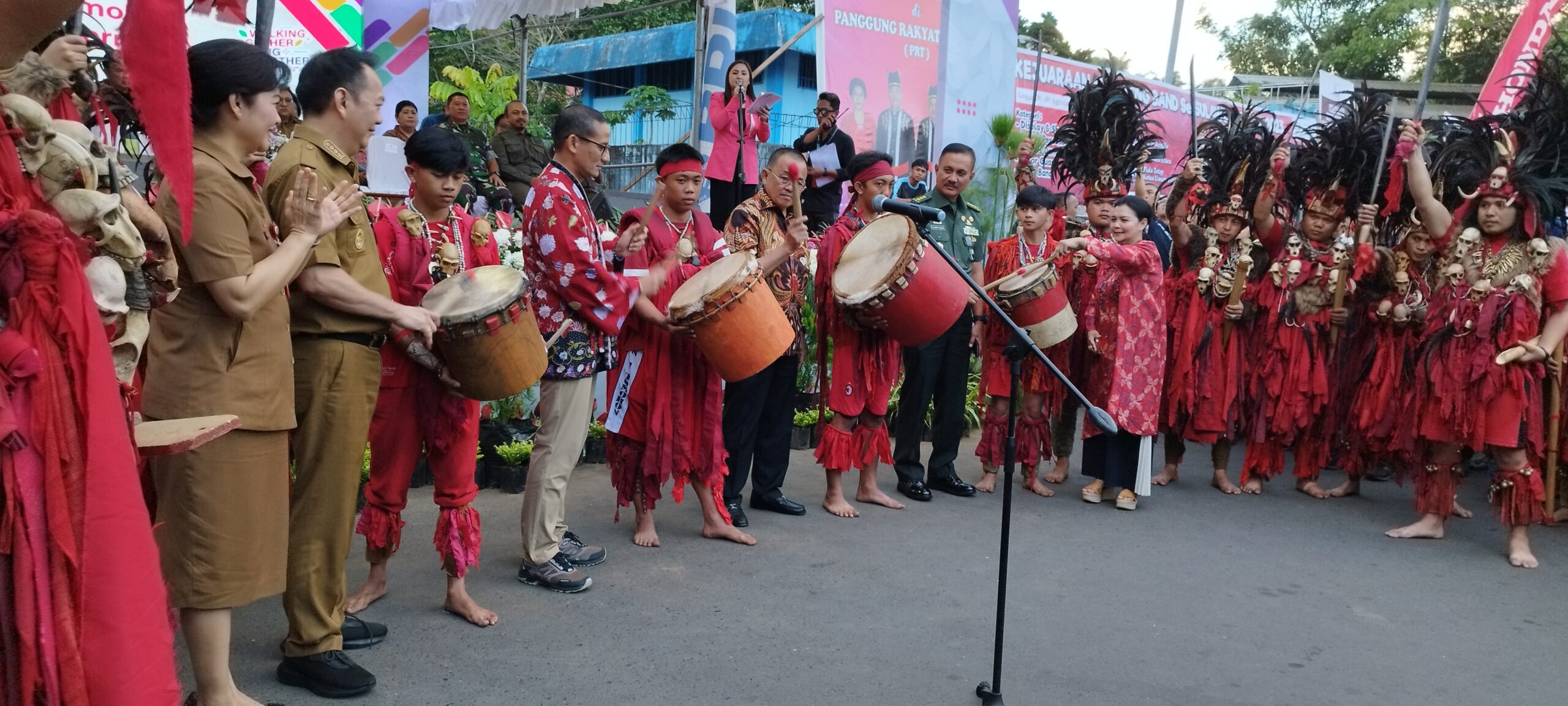 Buka Rangkaian TIFF 2023, Sandiaga Uno Awali dengan Salam "Tabea" Torang Samua Basudara