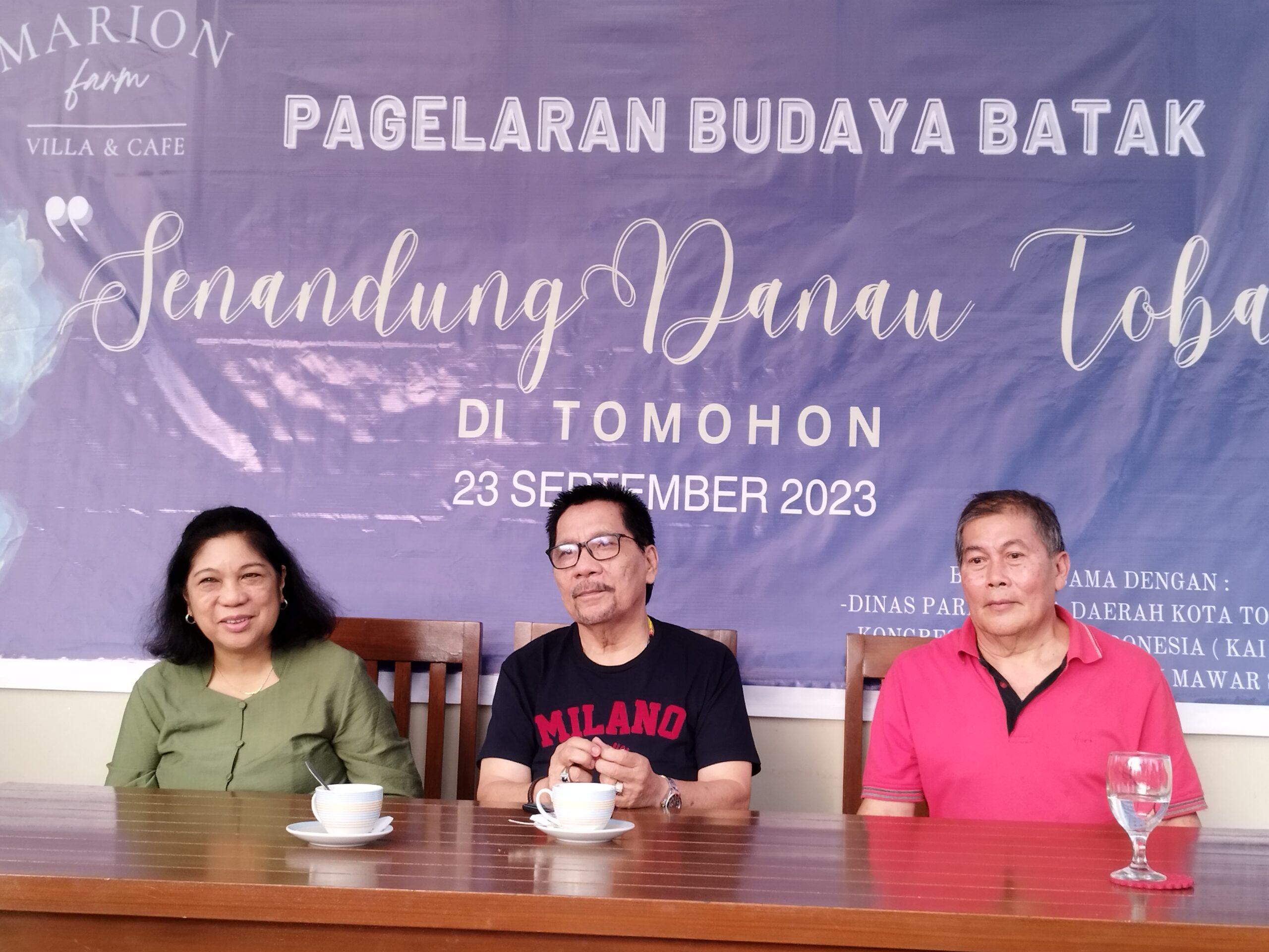 Pagelaran Budaya Batak Senandung Danau Toba Bakal Hentak Tomohon 23 September