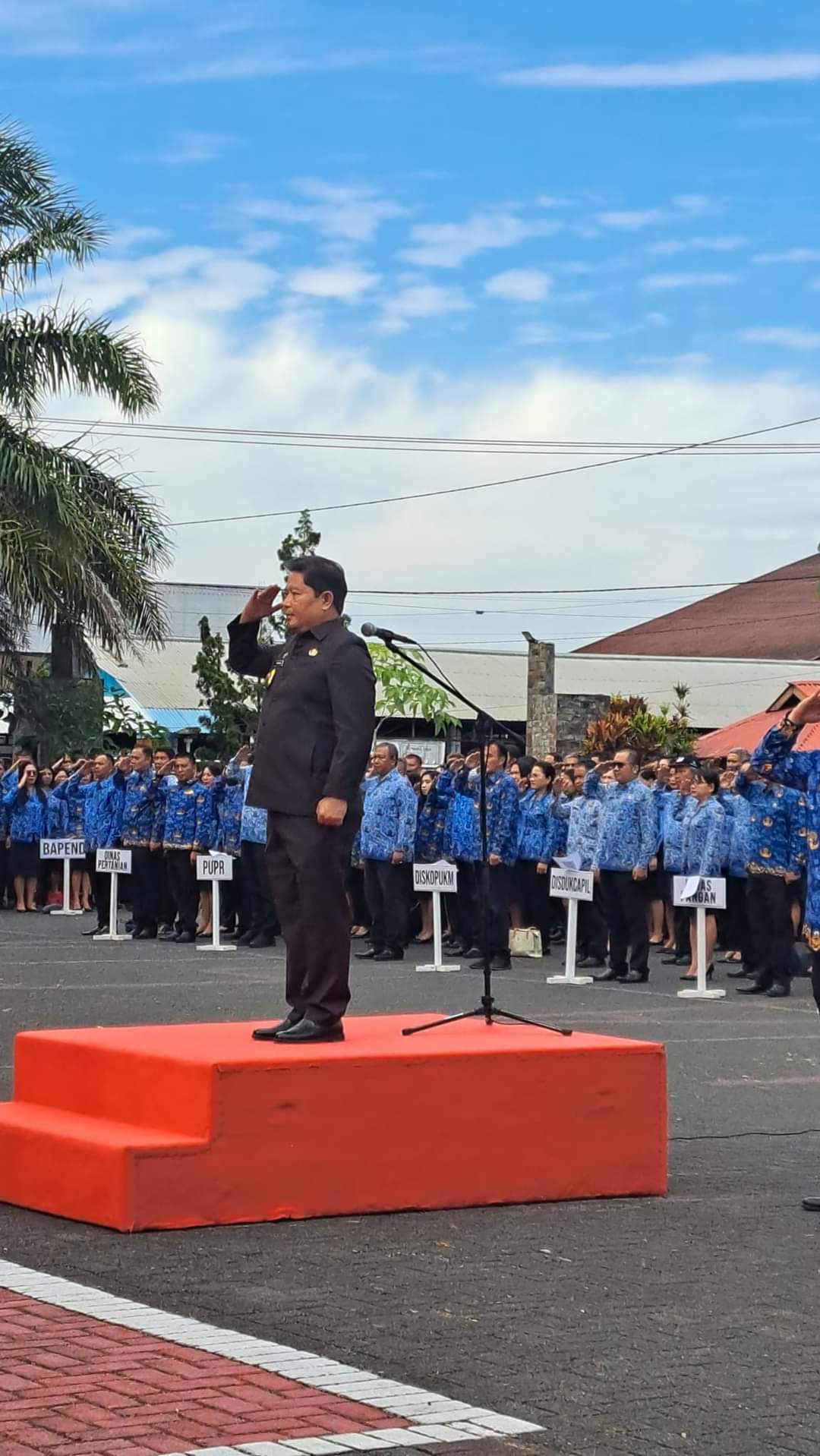 Jemmy Kumendong Pimpin Upacara Hari Kebangkitan Pancasila