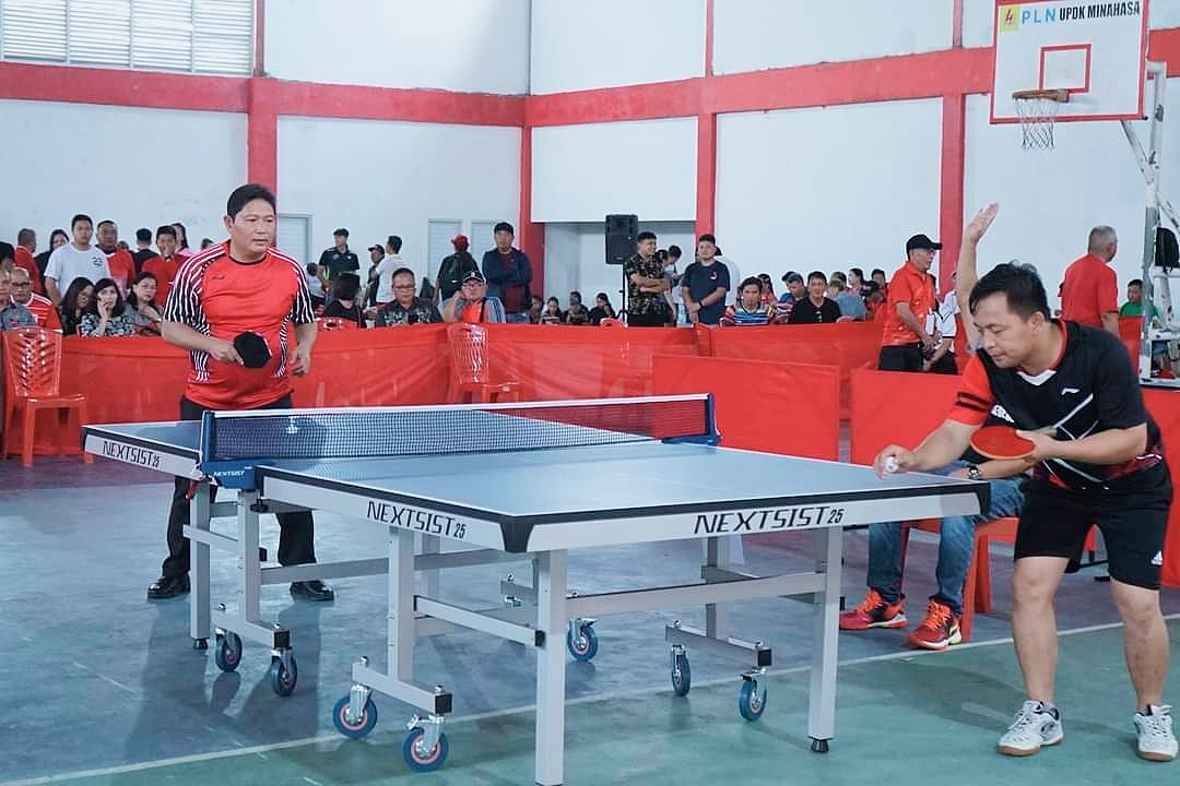 Kejuaraan Tenis Meja Bupati Minahasa Cup Hentak Minahasa