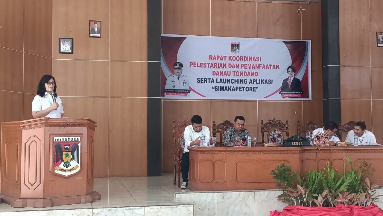 Pemkab Minahasa Launching Aplikasi Simakapetore Guna Lestarikan Danau Tondano