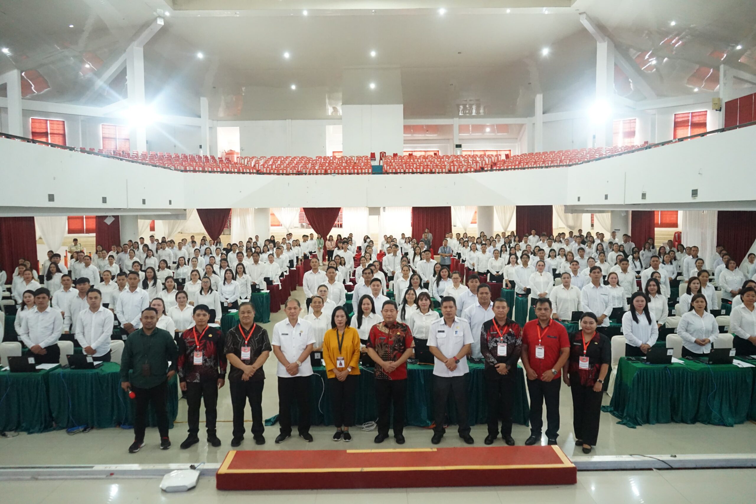 Bupati Pantau Seleksi PPPK se-Kabupaten Minahasa