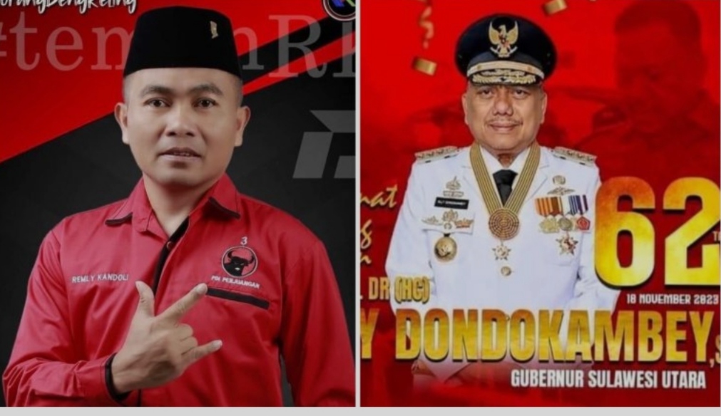 Capt Remly Kandoli Ucapkan Selamat HUT ke-62 buat Gubernur Sulut, Olly Dondokambey