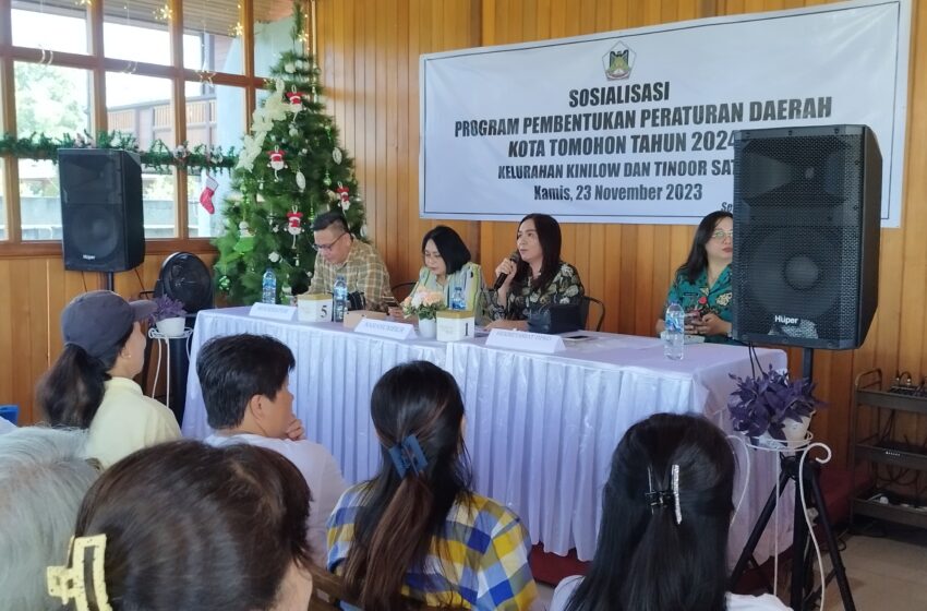  Jenny Sompotan Minta Masukan Warga Kinilow dan Tinoor 1 Soal Sejarah Pembentukan Kota Tomohon