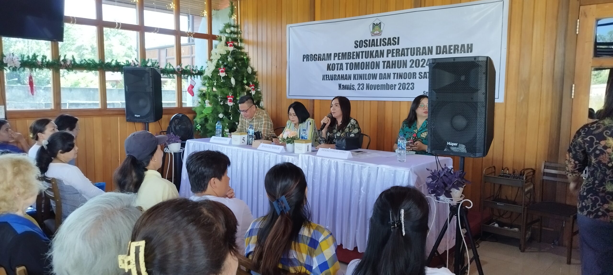 Jenny Sompotan Minta Masukan Warga Kinilow dan Tinoor 1 Soal Sejarah Pembentukan Kota Tomohon