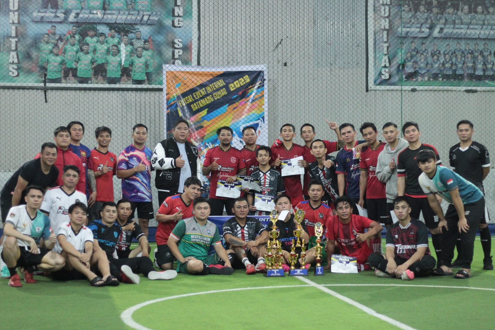 BATAMANG Squad Tondano Gelar Event Internal Futsal 2023