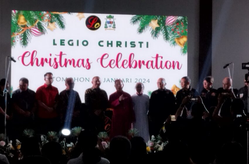  WL Hadiri Semarak Perayaan Pesta Natal dan Tahun Baru bersama Legio Christi Keuskupan Manado Kevikepan Tomohon