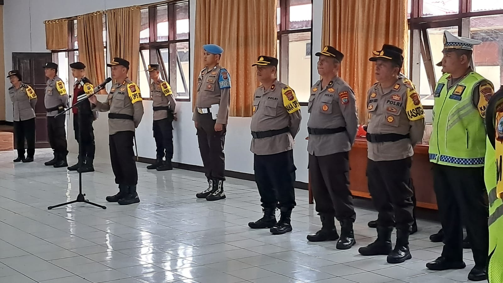 Polres Minahasa Siap Amankan Pemilu 2024