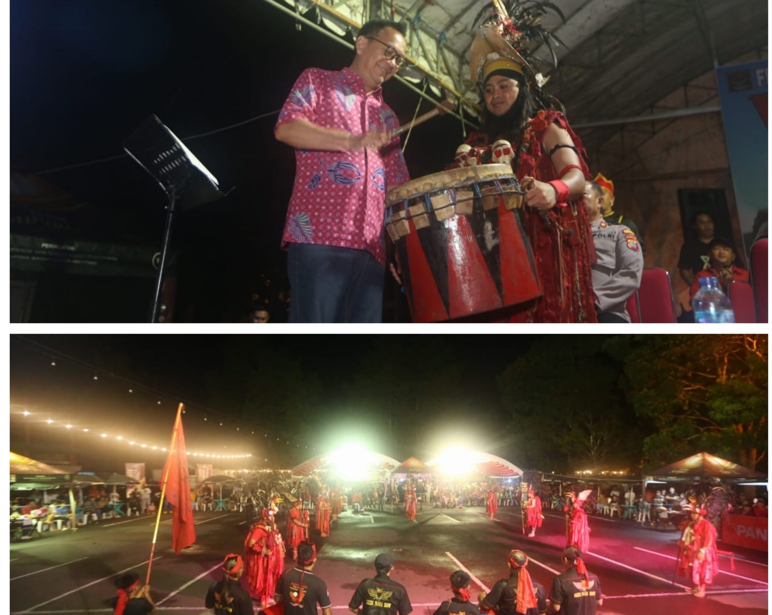 Buka Festival Lomba Kawasaran Adat Tombulu, Walikota : Budaya harus Terus Dipelihara