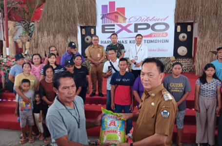 Walikota Tomohon Apresiasi Dikbud Expo jadi Ajang Kreasi Positif Siswa – Siswi di Tomohon