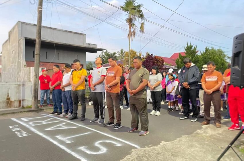  Jalan Sehat Semarakkan Pembukaan HUT RI ke-79 di Kecamatan Tompaso Raya