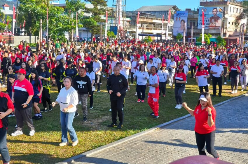  Pemkab Minahasa Canangkan Semarak Kegiatan HUT Proklamasi ke 79