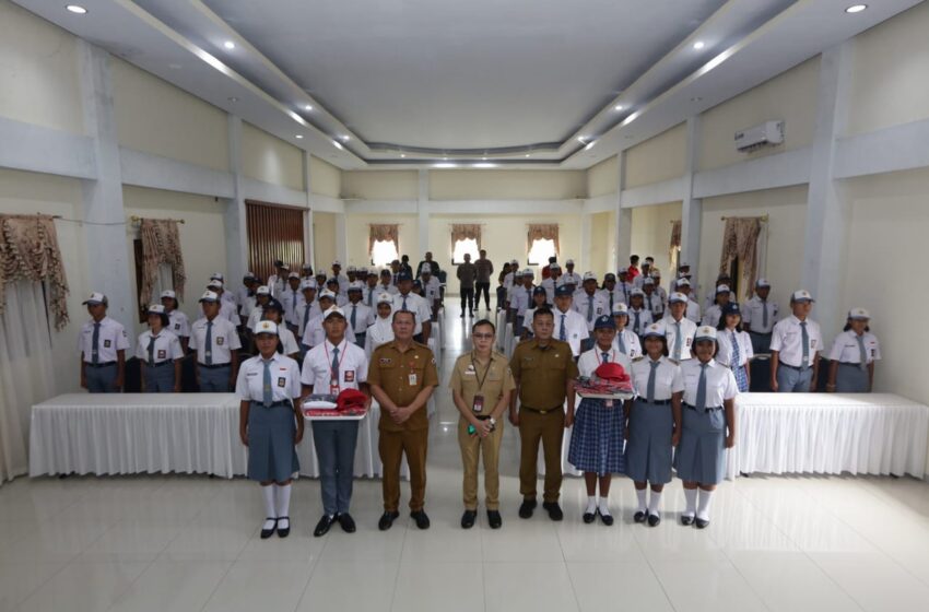  62 Calon Paskibraka Tomohon Digodok 14 Hari guna Penguatan Ideologi Pancasila dan Karakter Kebangsaan