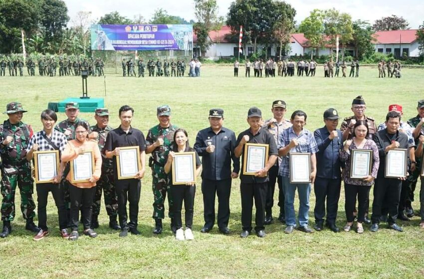  Bupati Minahasa Akui  TMMD Ke – 121 Perkuat Sinergitas Pemerintah dan TNI