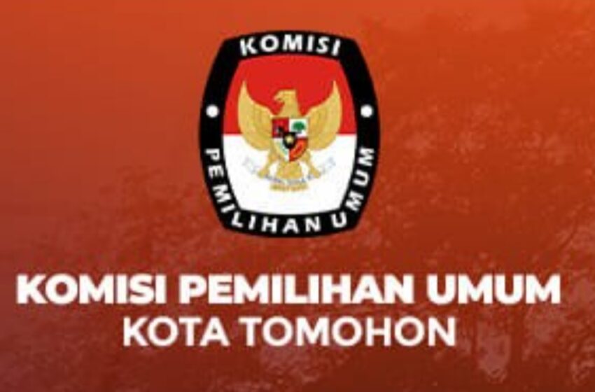  KPU Tomohon Rilis Informasi Pendaftaran Calon Walikota dan Wakil Walikota