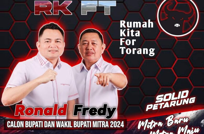  Arus Dukungan Terus Mengalir, Giliran Komunitas Kawanua Bersatu Tombatu Siap Menangkan RK – FT di Pilkada Mitra