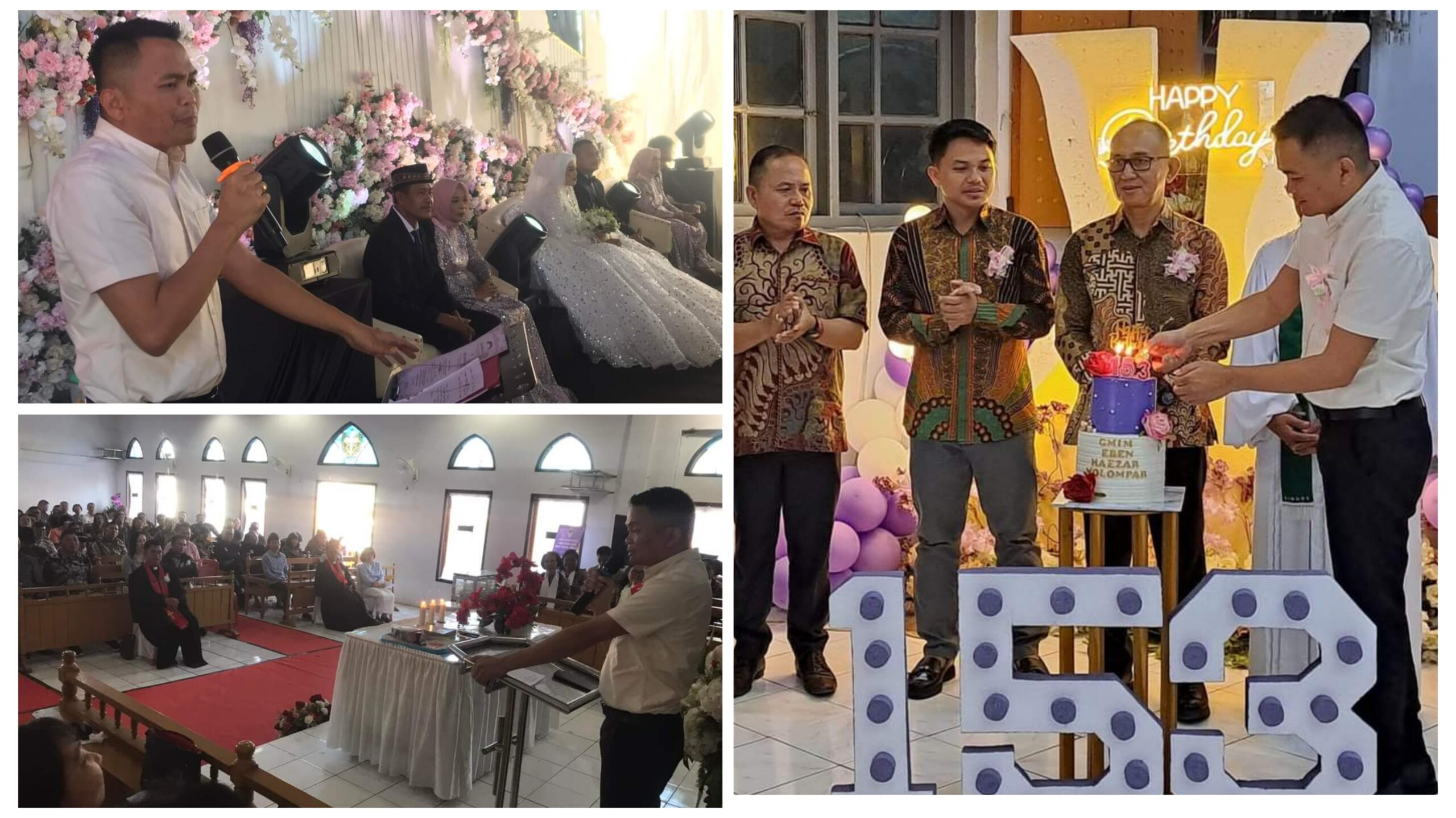 Penuhi Janji Iman Keluarga, Ronald Kandoli Bantu Ratusan Sak Semen Untuk Pembangunan 1 Mesjid dan 2 Gereja